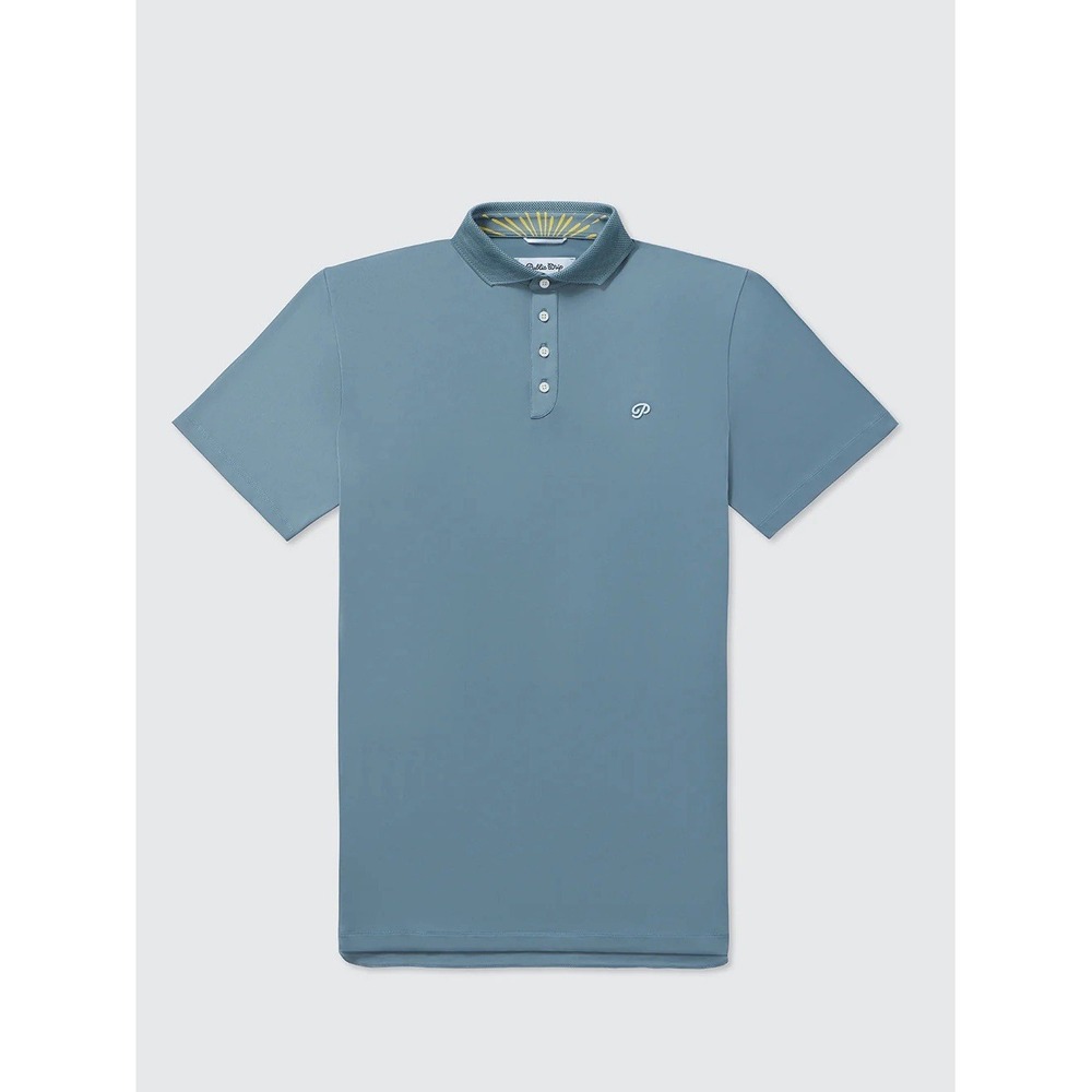 Public Drip Men's Golf Polo NWT Slate Gray Collared Lightweight Mens Size 3XL